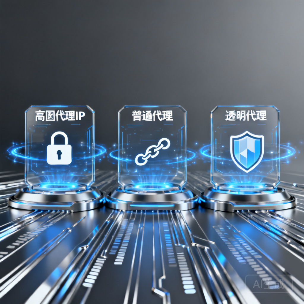 高匿代理IP、普通代理、透明代理差别在哪?